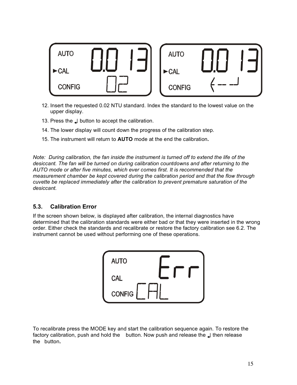 Aquametrix AM-TBR Turbidimeter User Manual User Manual | Page 20 / 44
