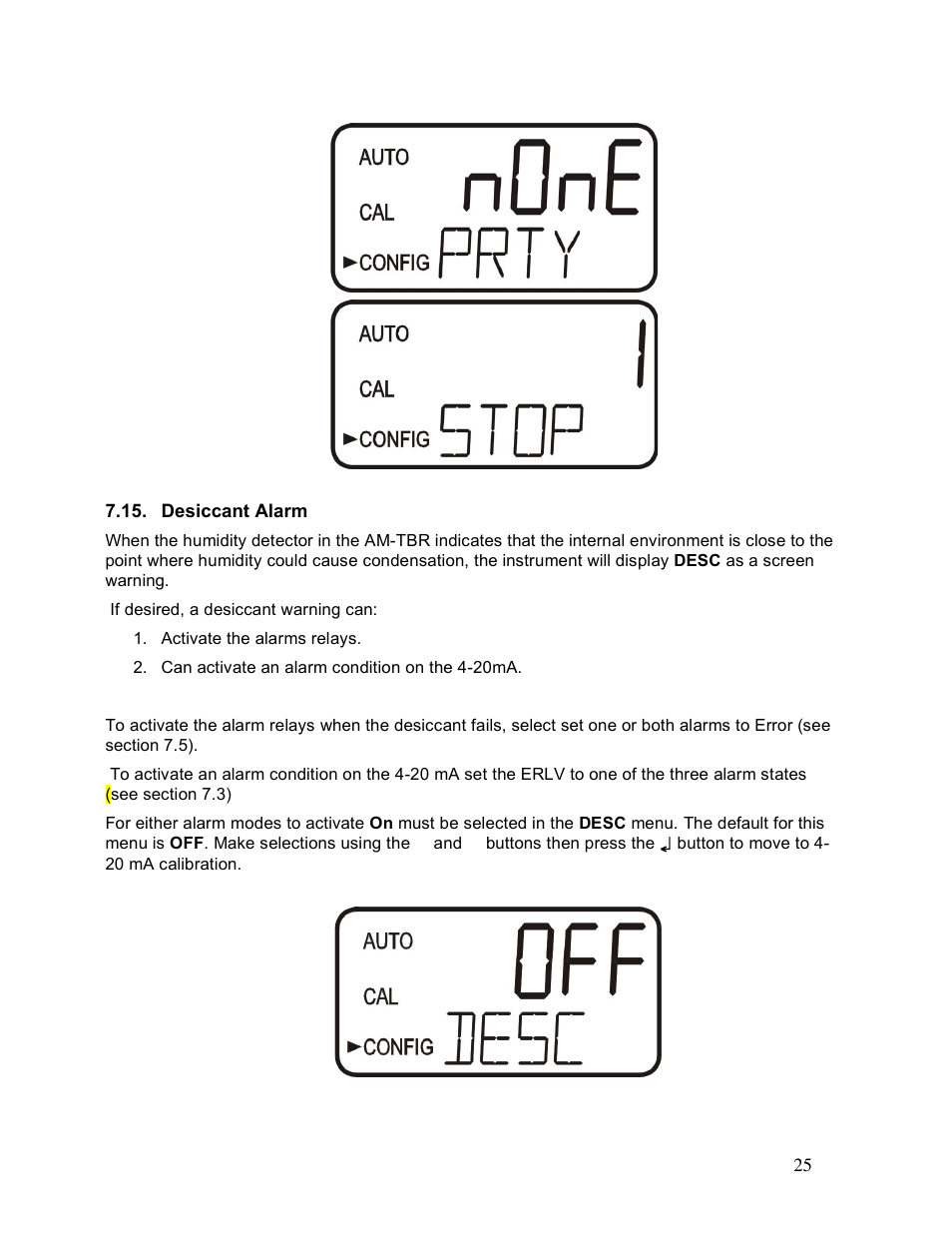 Aquametrix AM-TBR Turbidimeter User Manual User Manual | Page 30 / 44