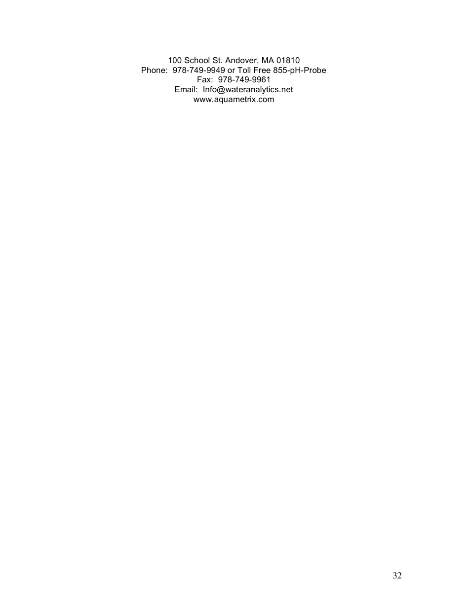 Aquametrix AM-TBR Turbidimeter User Manual User Manual | Page 37 / 44