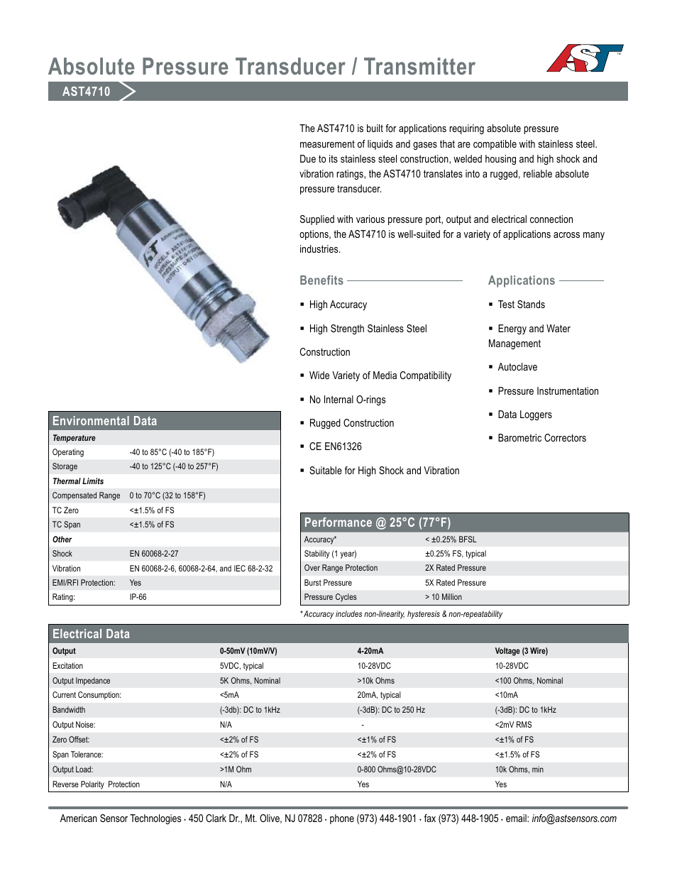 AST AST4710 Datasheet User Manual | 3 pages