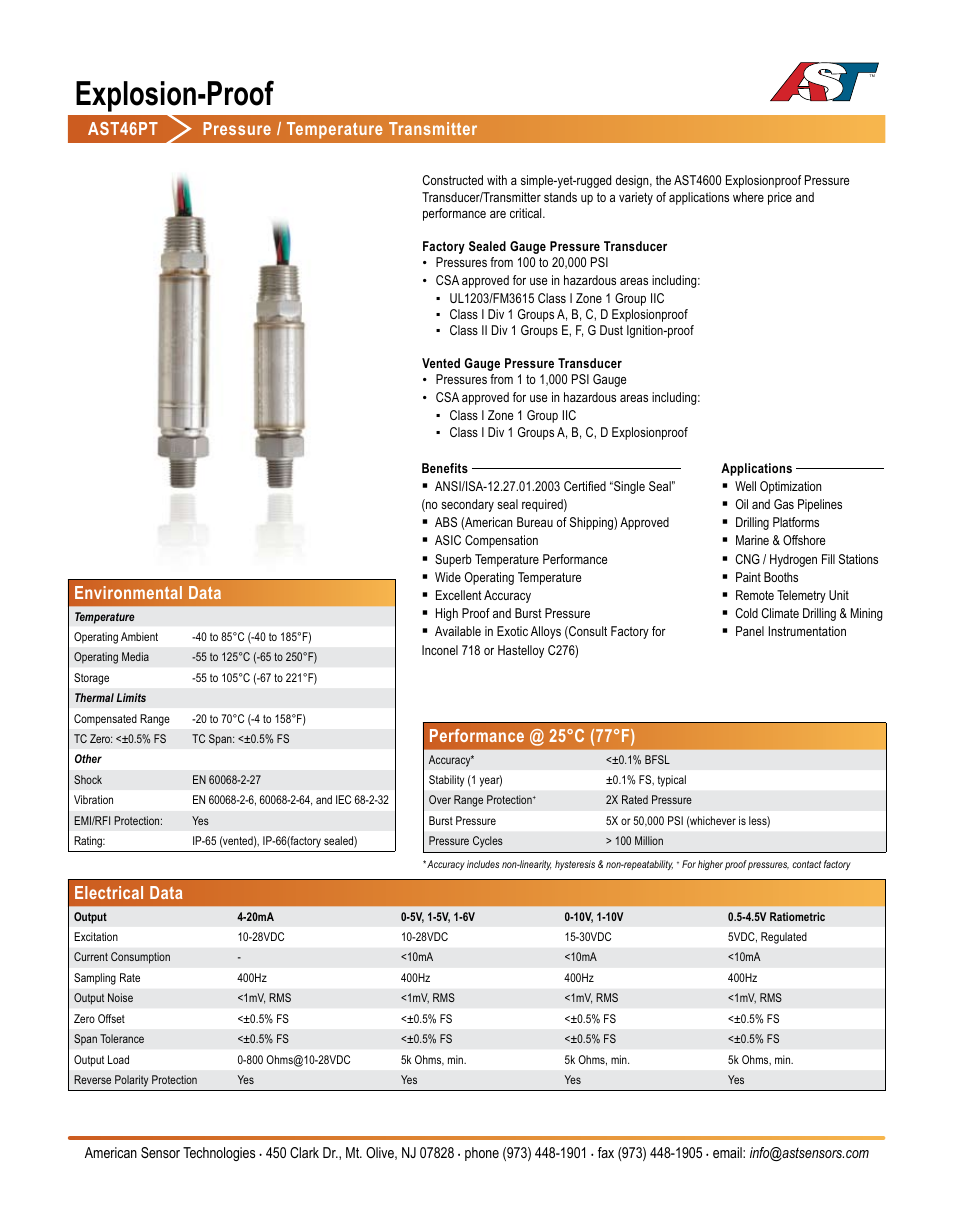 AST AST46PT Datasheet User Manual | 3 pages