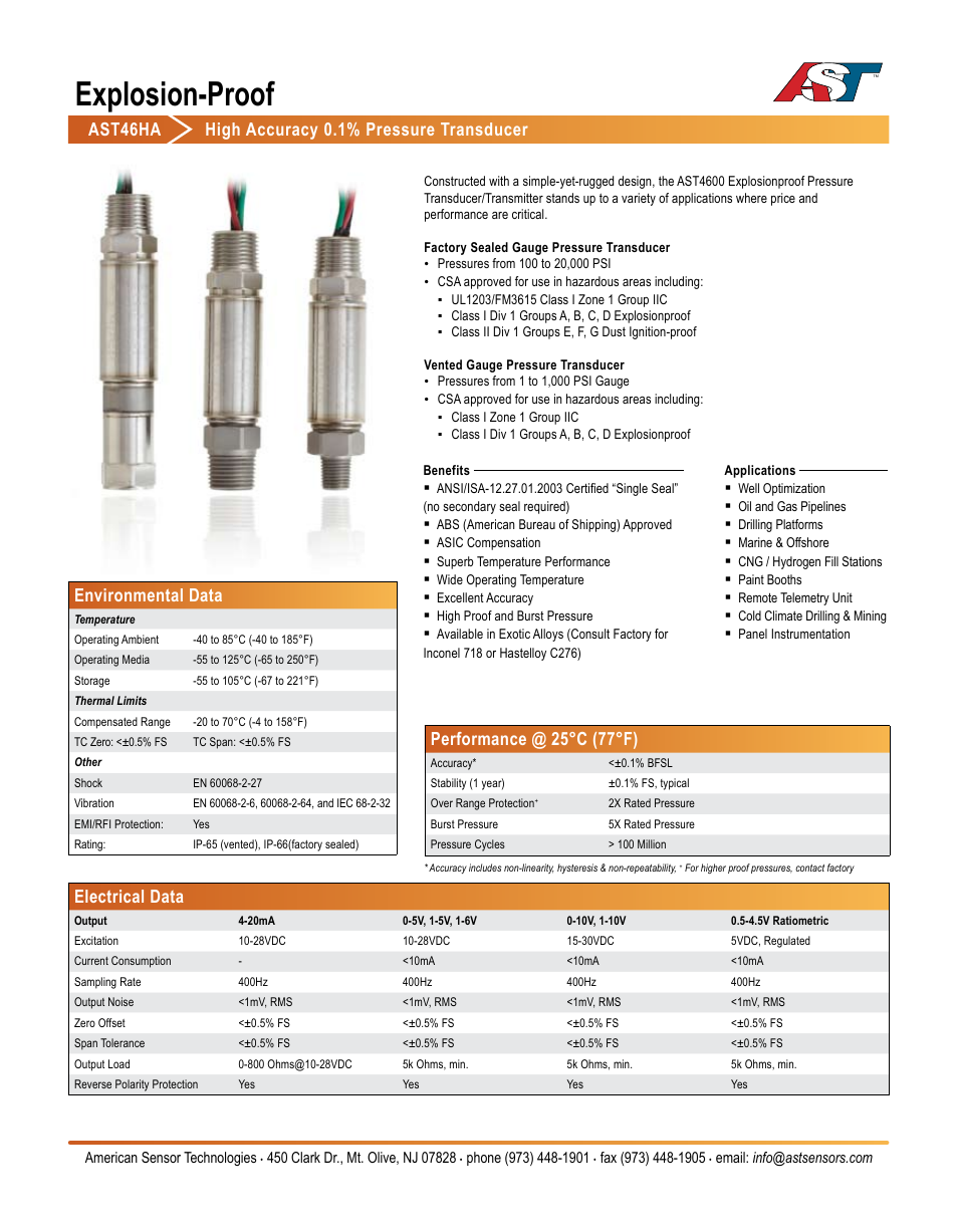 AST AST46HA Datasheet User Manual | 3 pages