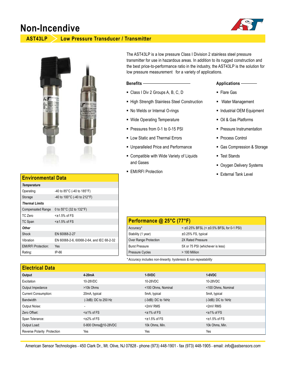 AST AST43LP Datasheet User Manual | 3 pages