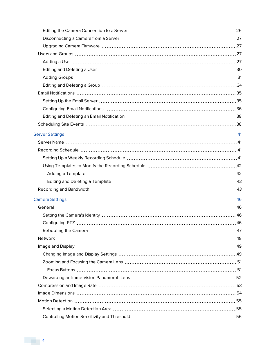 Avigilon ACC Core Version 5.2.2 User Manual | Page 4 / 113