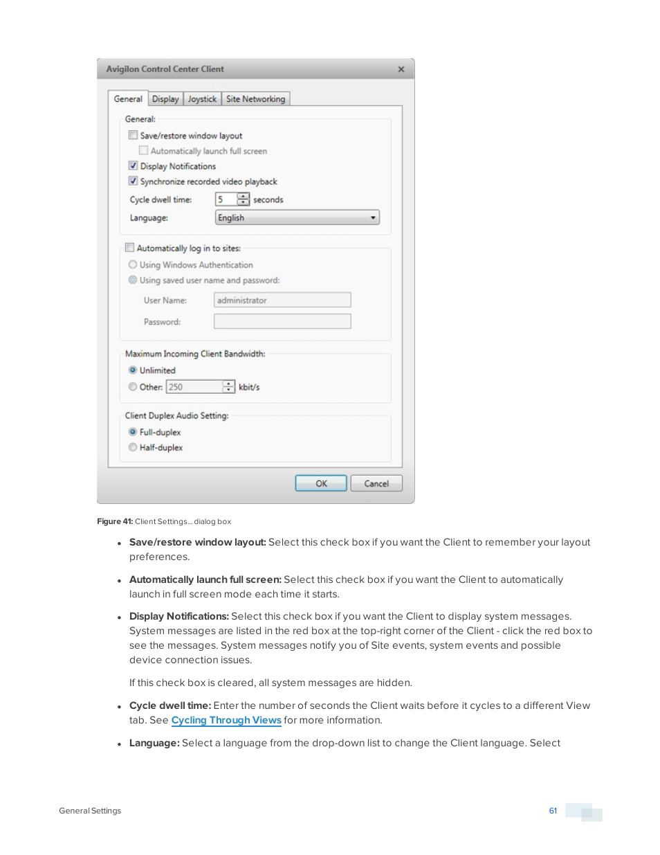 Avigilon ACC Core Version 5.2.2 User Manual | Page 61 / 113