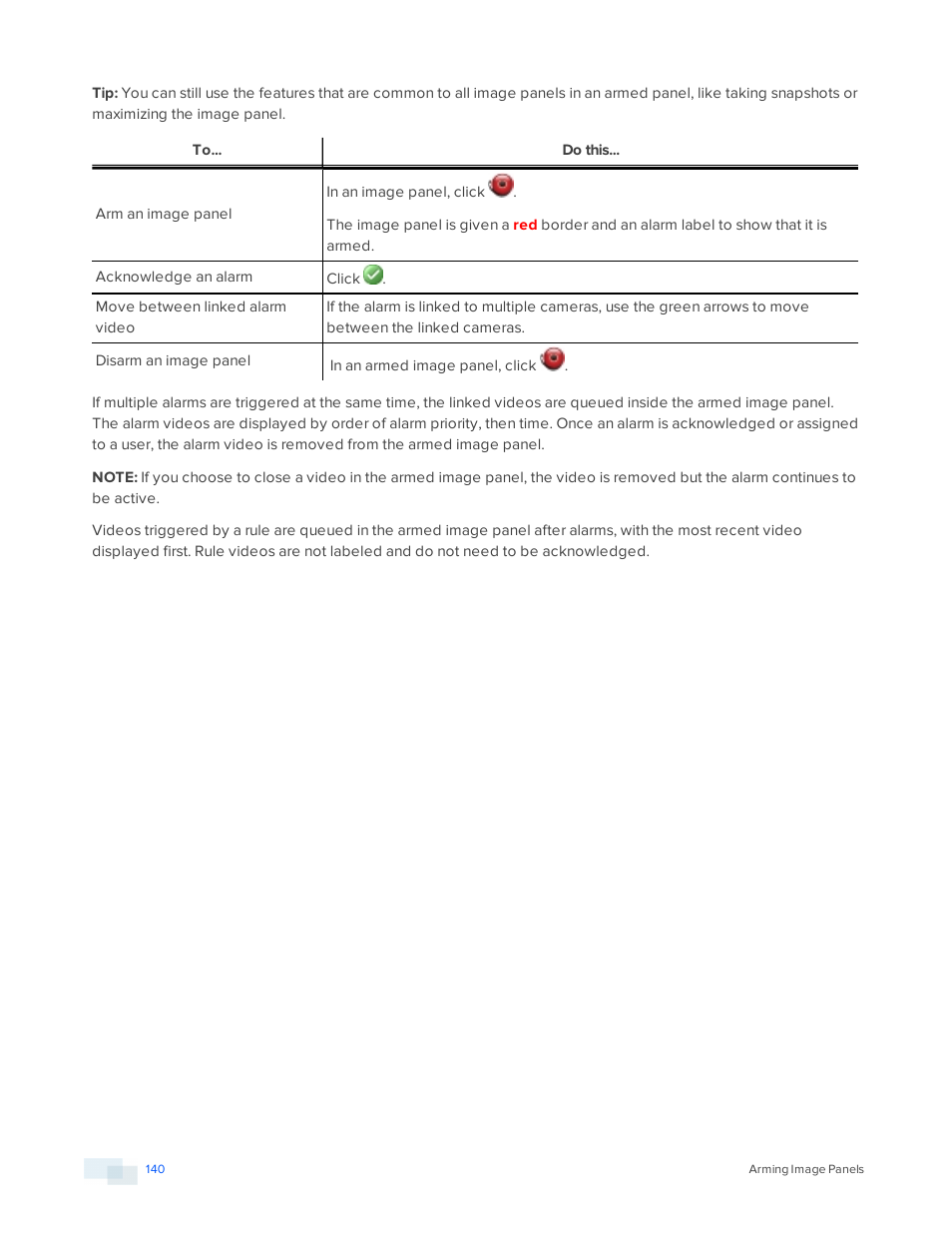 Avigilon ACC Enterprise Version 5.2.2 User Manual | Page 140 / 189