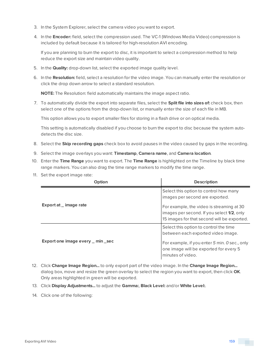 Avigilon ACC Enterprise Version 5.2.2 User Manual | Page 159 / 189