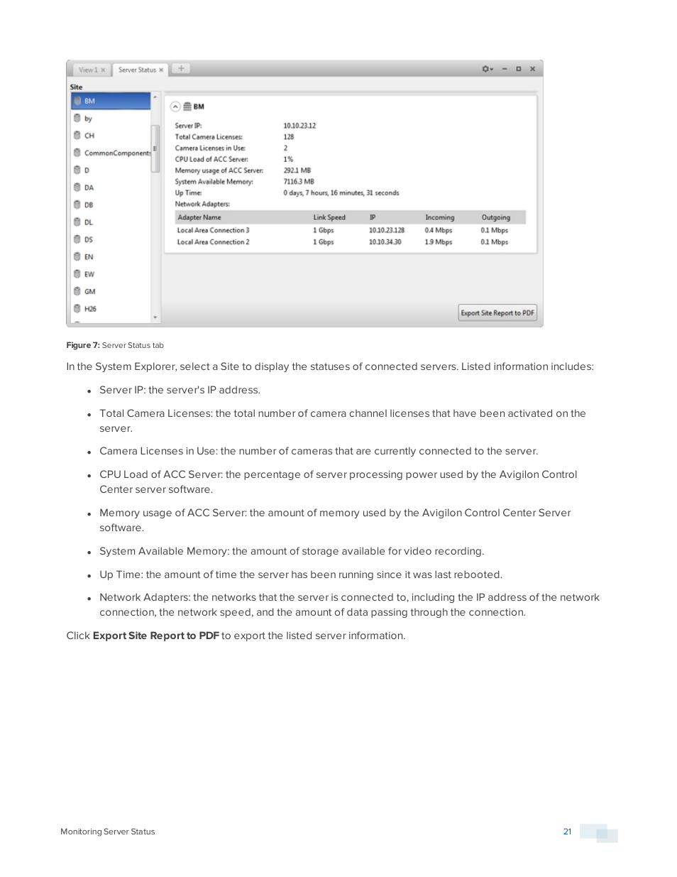 Avigilon ACC Enterprise Version 5.2.2 User Manual | Page 21 / 189