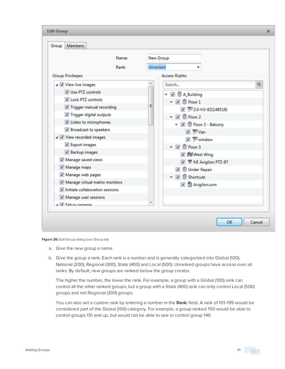 Avigilon ACC Enterprise Version 5.2.2 User Manual | Page 41 / 189