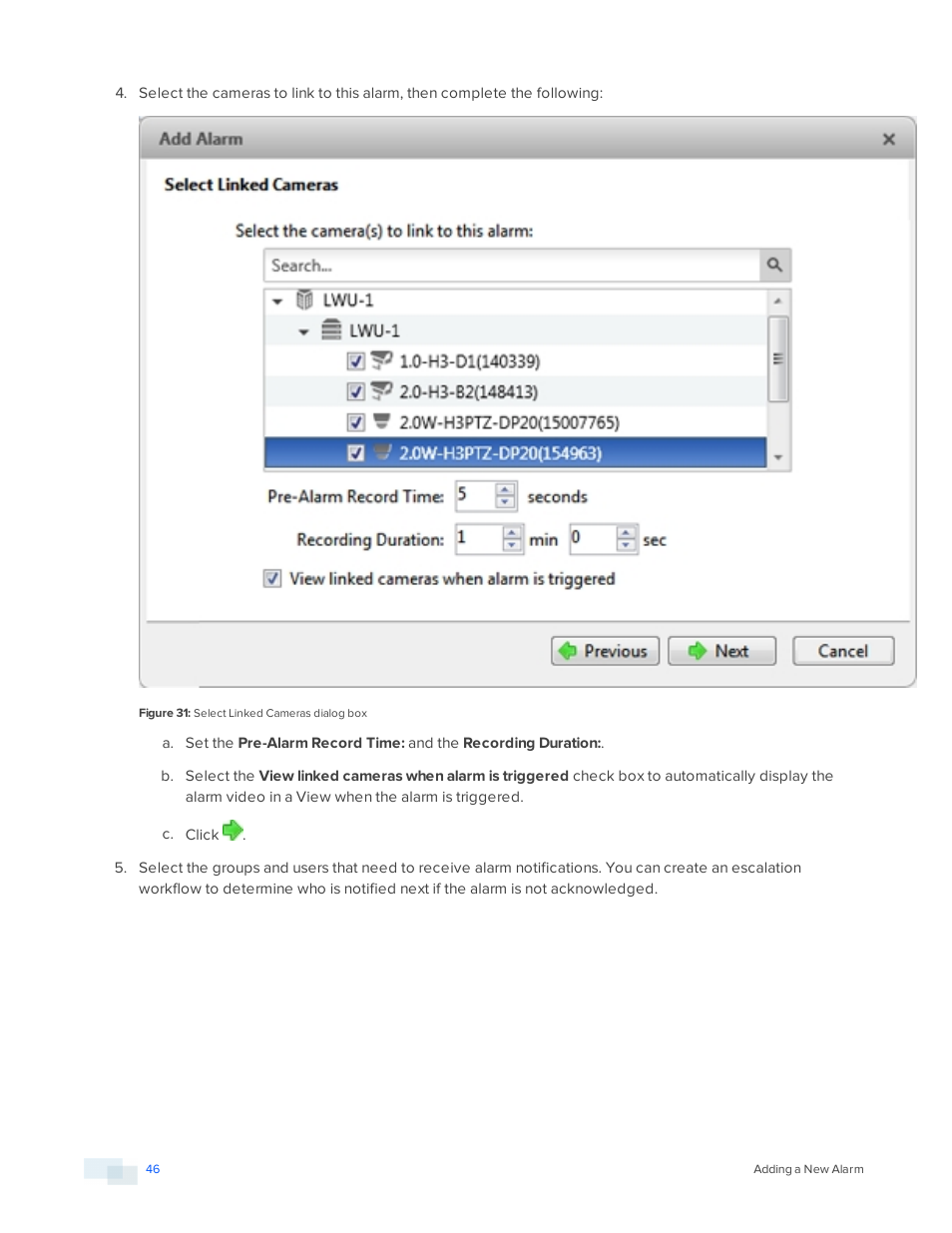 Avigilon ACC Enterprise Version 5.2.2 User Manual | Page 46 / 189