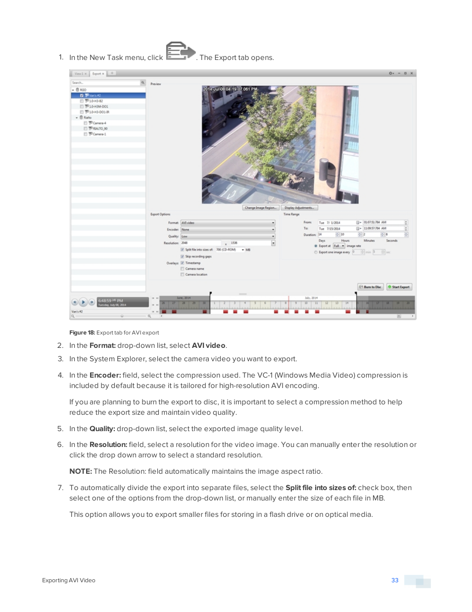 Avigilon ACC Player Version 5.2.2 User Manual | Page 33 / 42