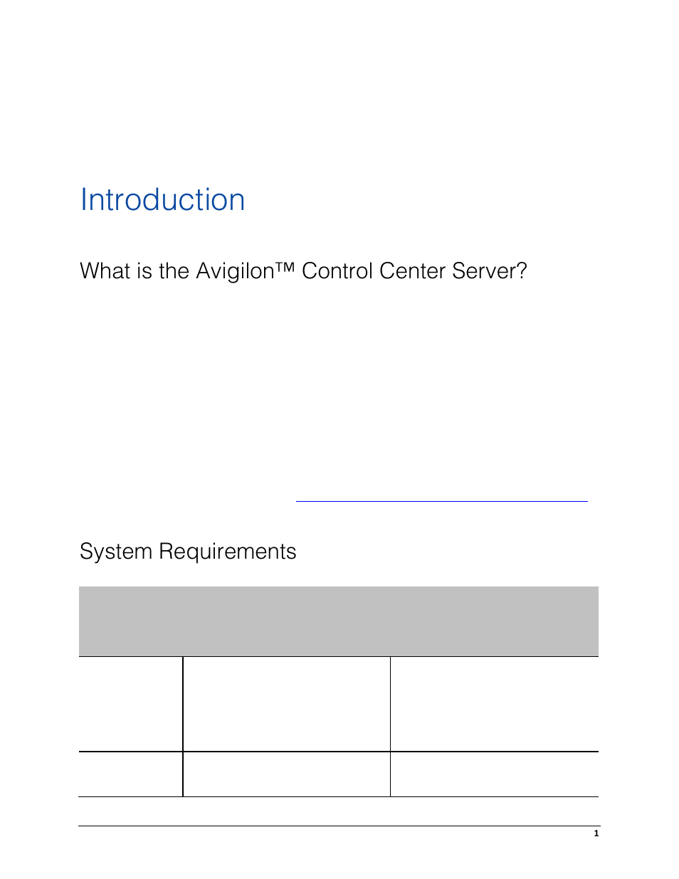 Introduction, What is the avigilon™ control center server, System requirements | Avigilon ACC Server Version 5.2 User Manual | Page 5 / 42