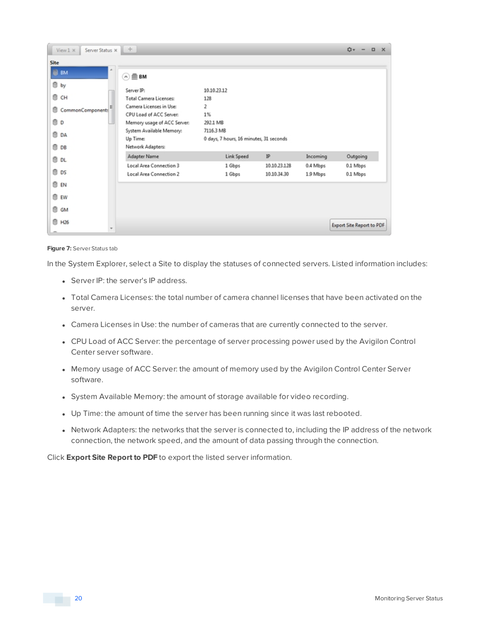 Avigilon ACC Standard Version 5.2.2 User Manual | Page 20 / 151