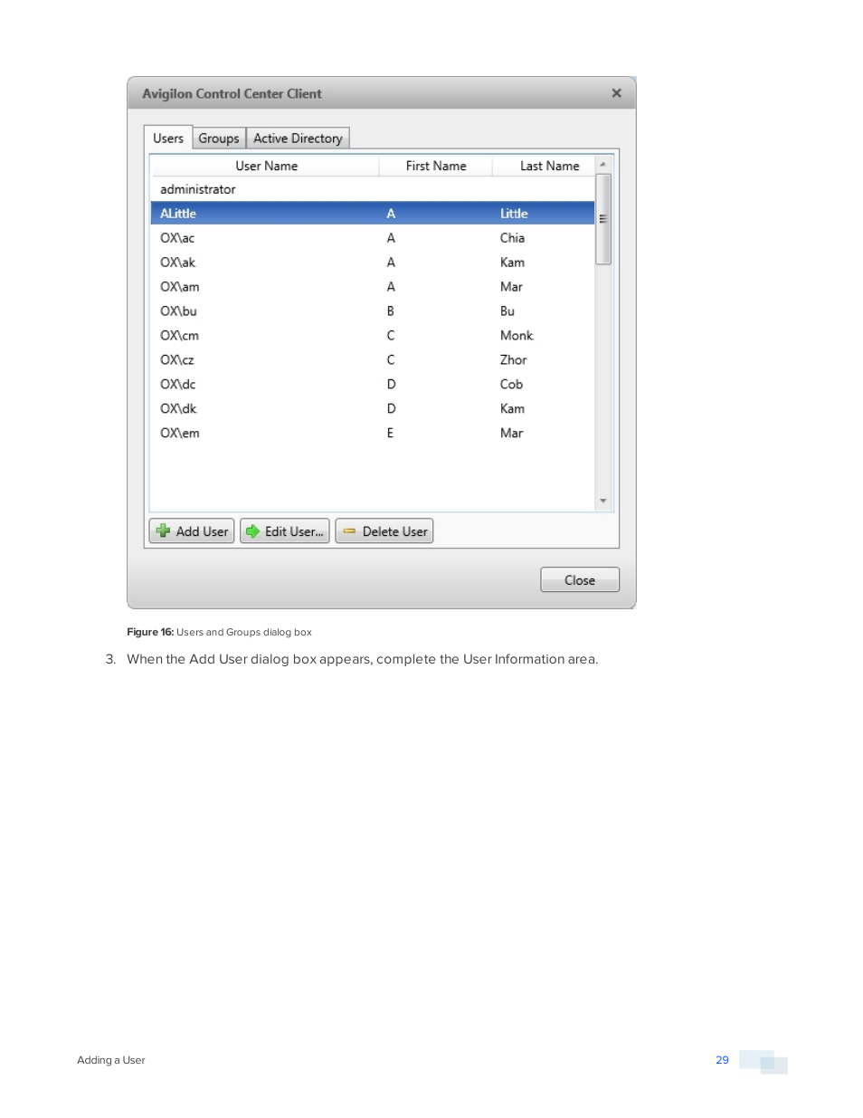 Avigilon ACC Standard Version 5.2.2 User Manual | Page 29 / 151