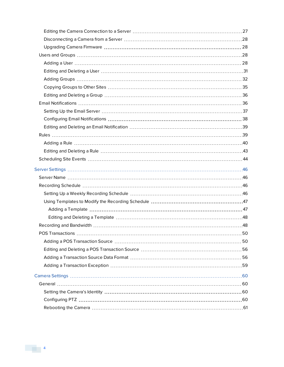 Avigilon ACC Standard Version 5.2.2 User Manual | Page 4 / 151