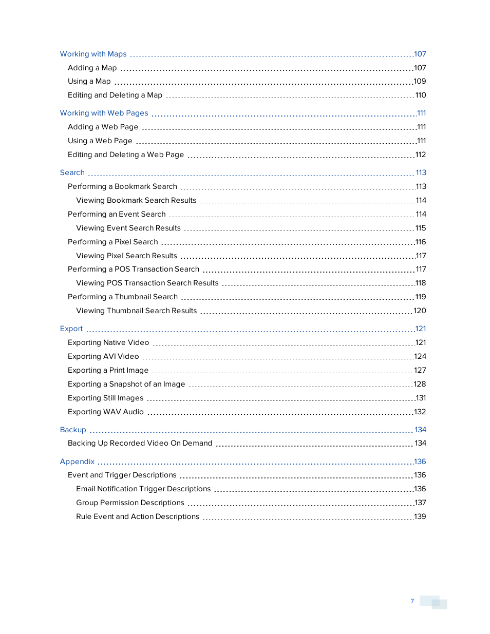 Avigilon ACC Standard Version 5.2.2 User Manual | Page 7 / 151