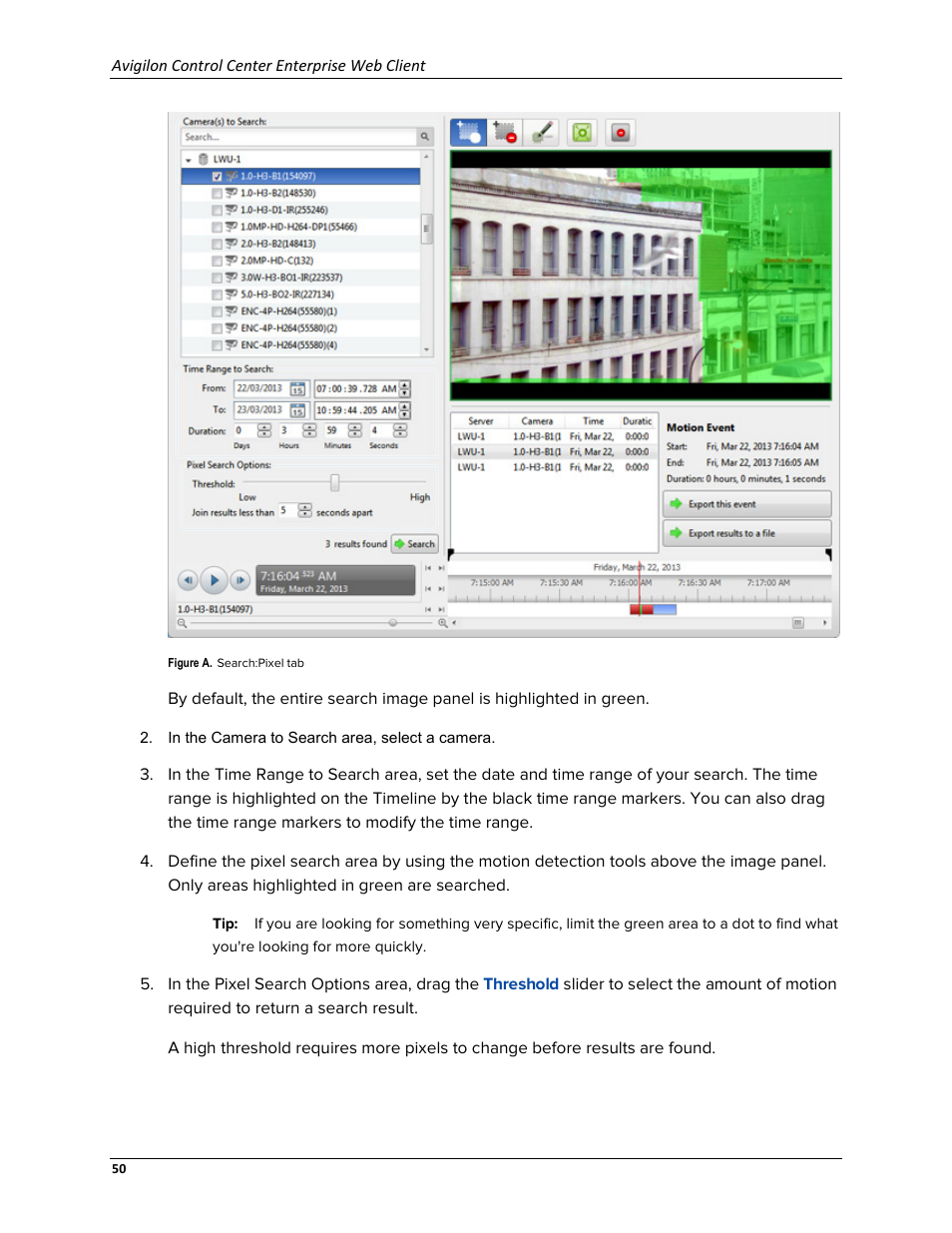 Avigilon ACC Enterprise Web Version 5.2 User Manual | Page 60 / 90