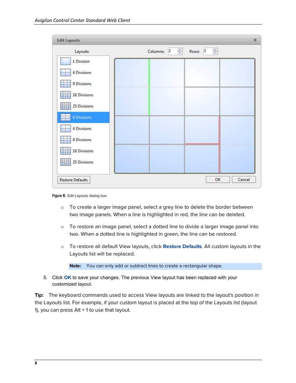 Avigilon ACC Standard Web Version 5.2 User Manual | Page 16 / 74