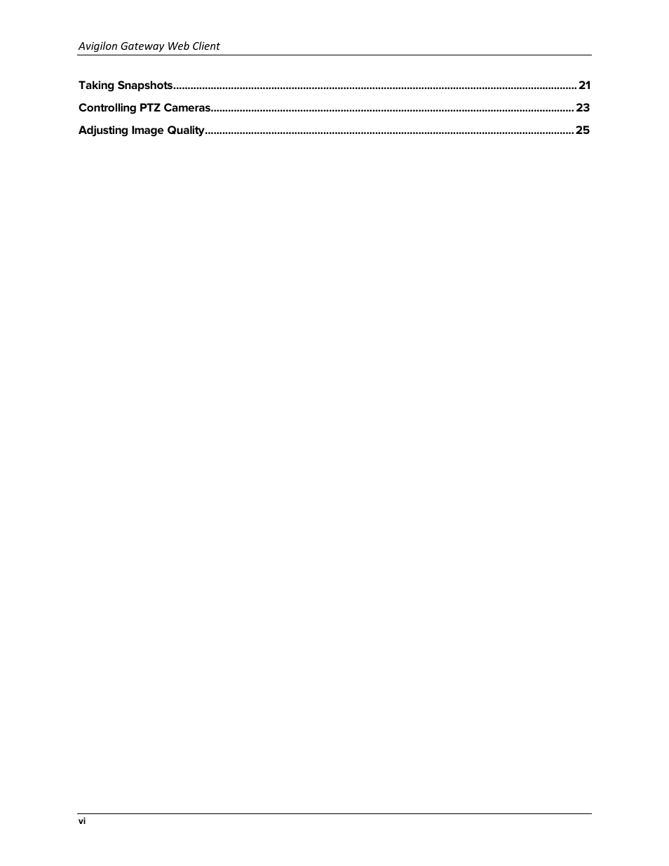 Avigilon ACC Gateway Web Version 5.2 User Manual | Page 6 / 31