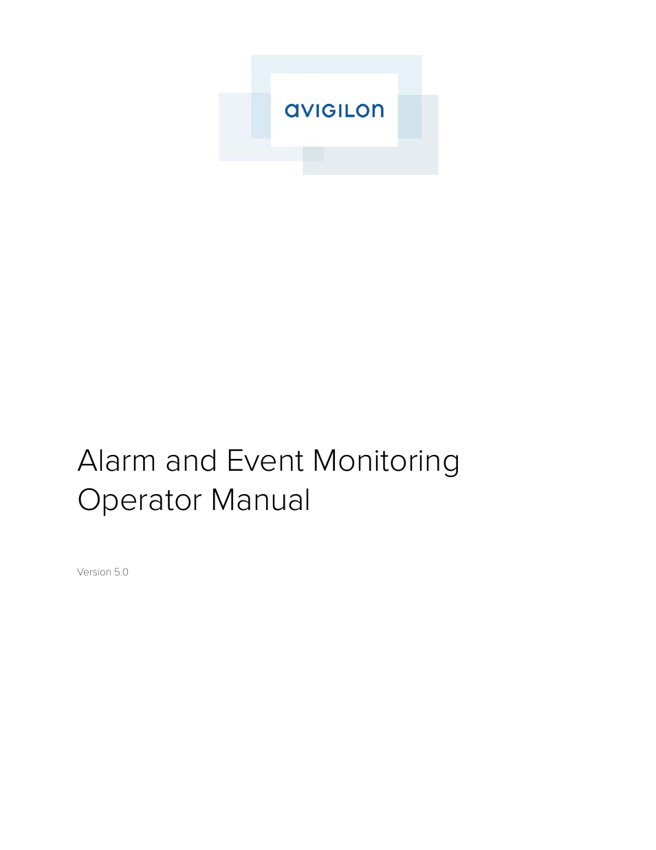 Avigilon Access Control Manager - Alarm Monitoring User Manual | 41 pages