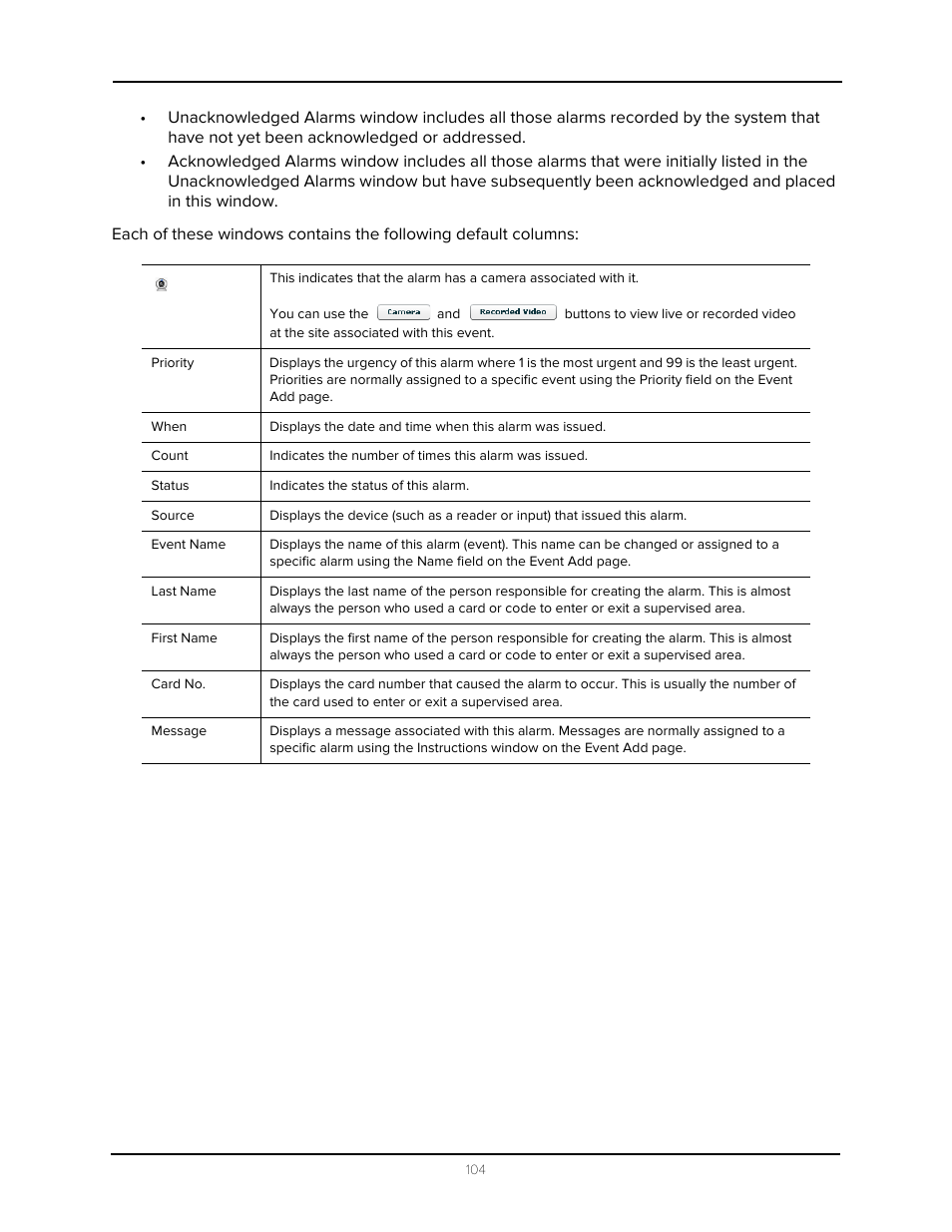 Avigilon Access Control Manager - Avigilon Workflow Guide User Manual | Page 108 / 119