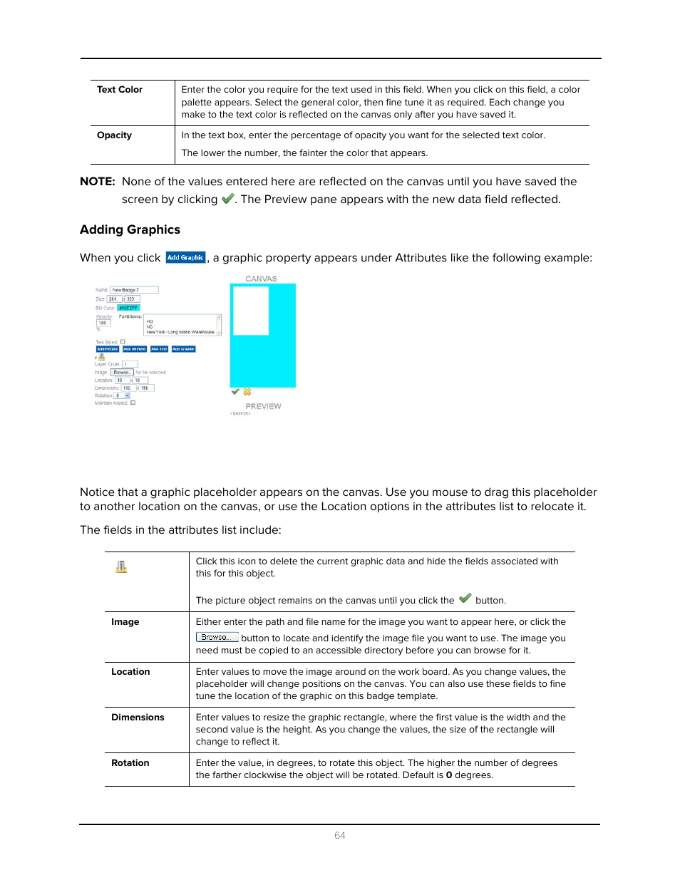 Adding graphics | Avigilon Access Control Manager - Avigilon Workflow Guide User Manual | Page 68 / 119