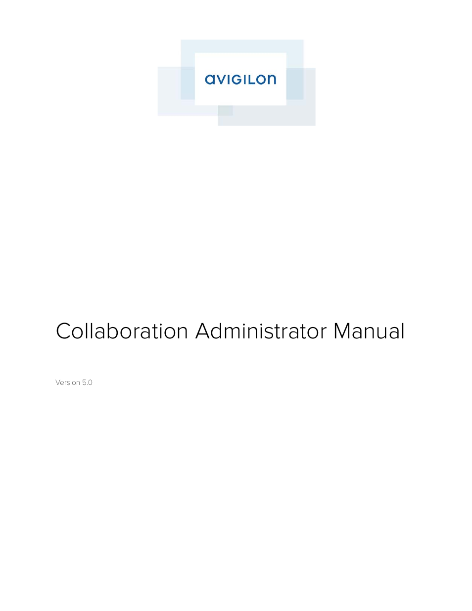 Avigilon Access Control Manager - Collaboration User Manual | 36 pages