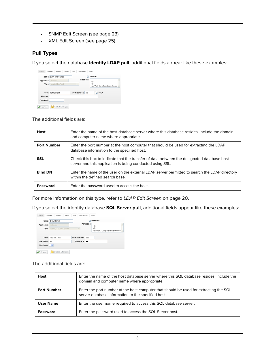 Pull types | Avigilon Access Control Manager - Collaboration User Manual | Page 13 / 36