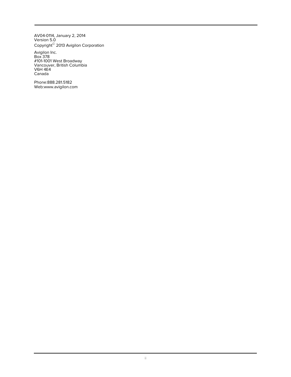 Avigilon Access Control Manager - Collaboration User Manual | Page 2 / 36