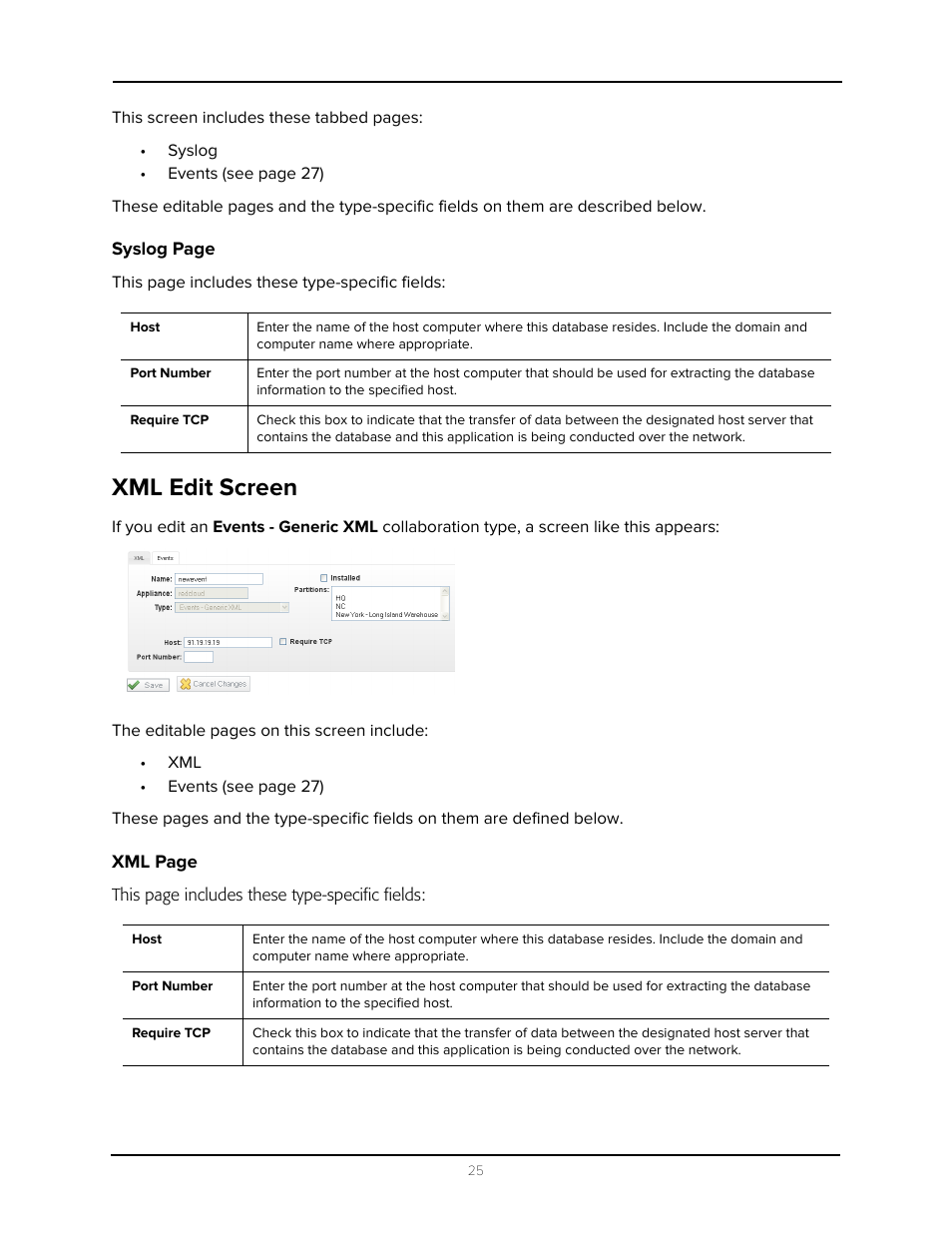 Xml edit screen | Avigilon Access Control Manager - Collaboration User Manual | Page 30 / 36