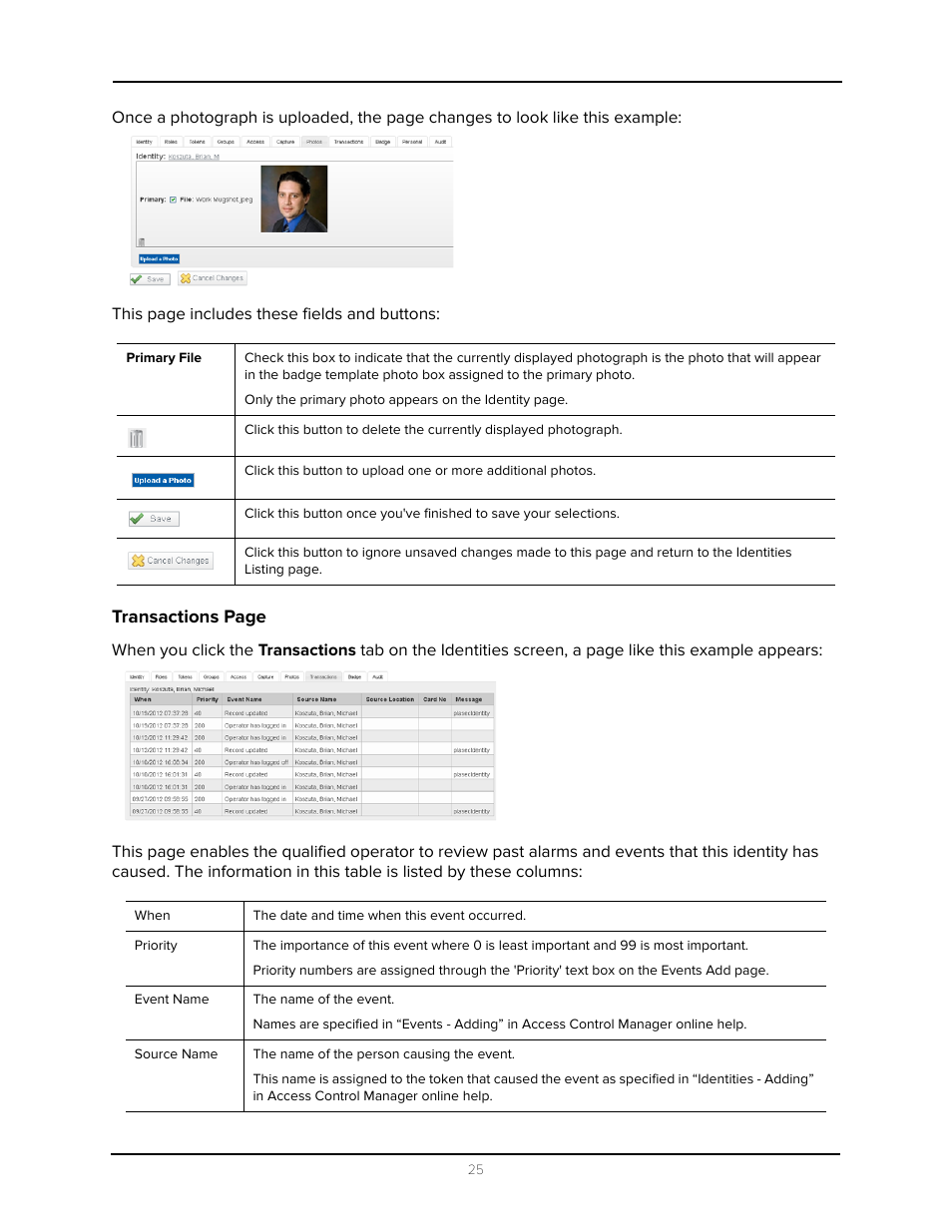 Avigilon Access Control Manager - Identity Enrollment and Credentialing User Manual | Page 29 / 60