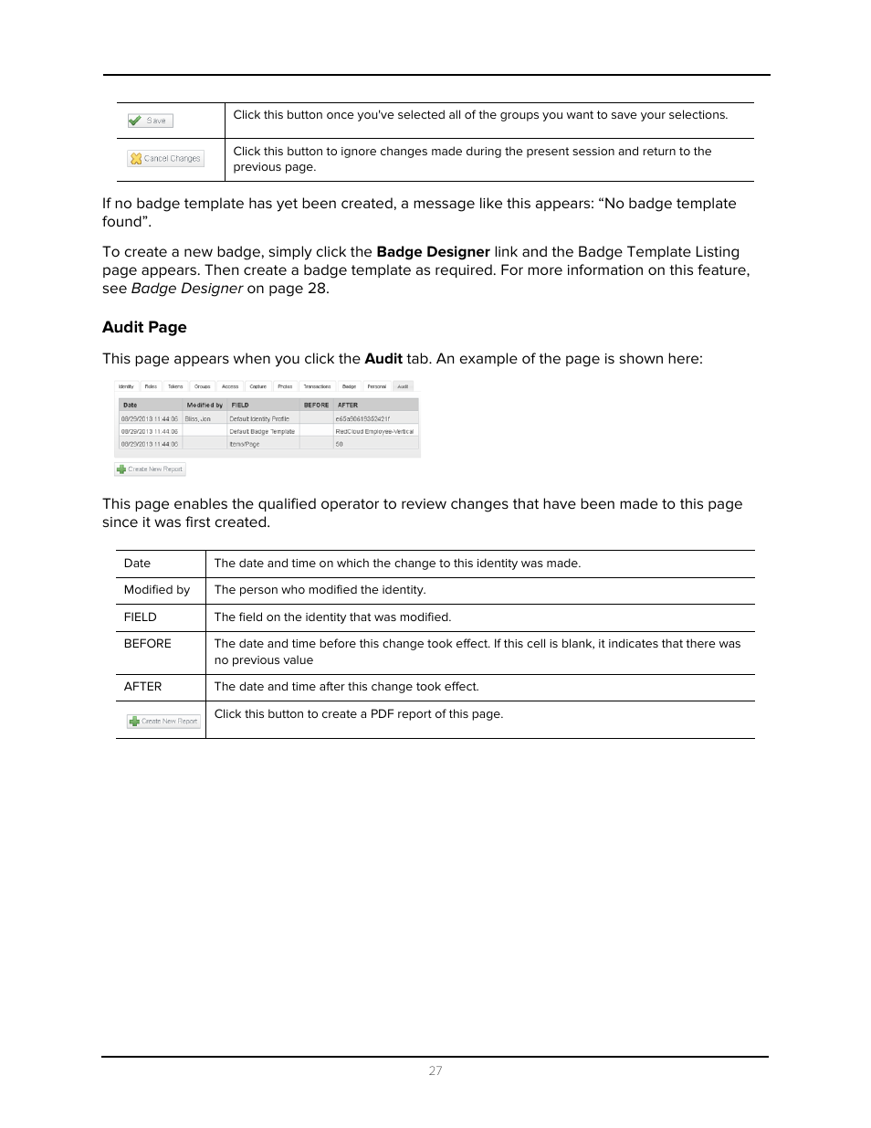 Avigilon Access Control Manager - Identity Enrollment and Credentialing User Manual | Page 31 / 60