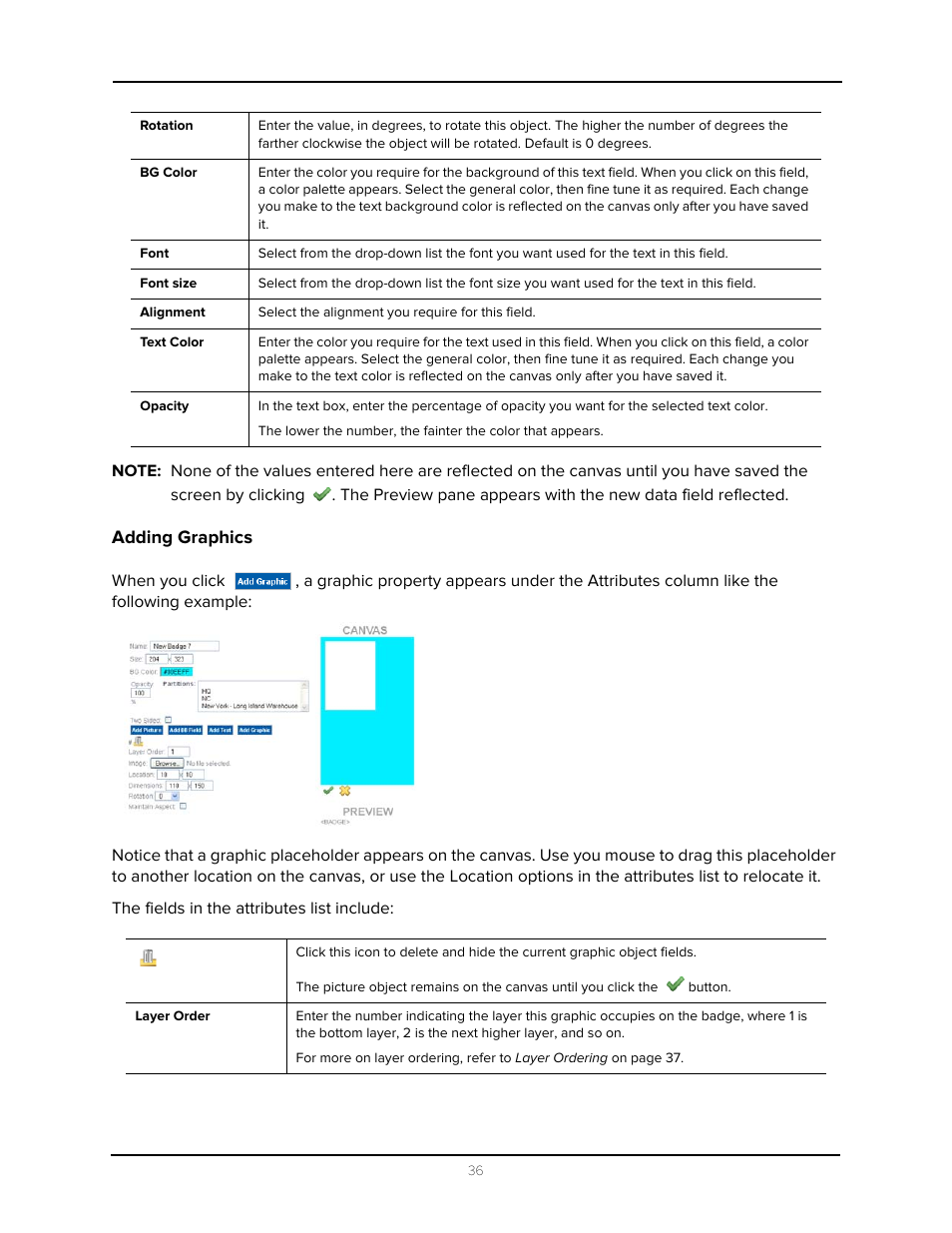 Adding graphics | Avigilon Access Control Manager - Identity Enrollment and Credentialing User Manual | Page 40 / 60