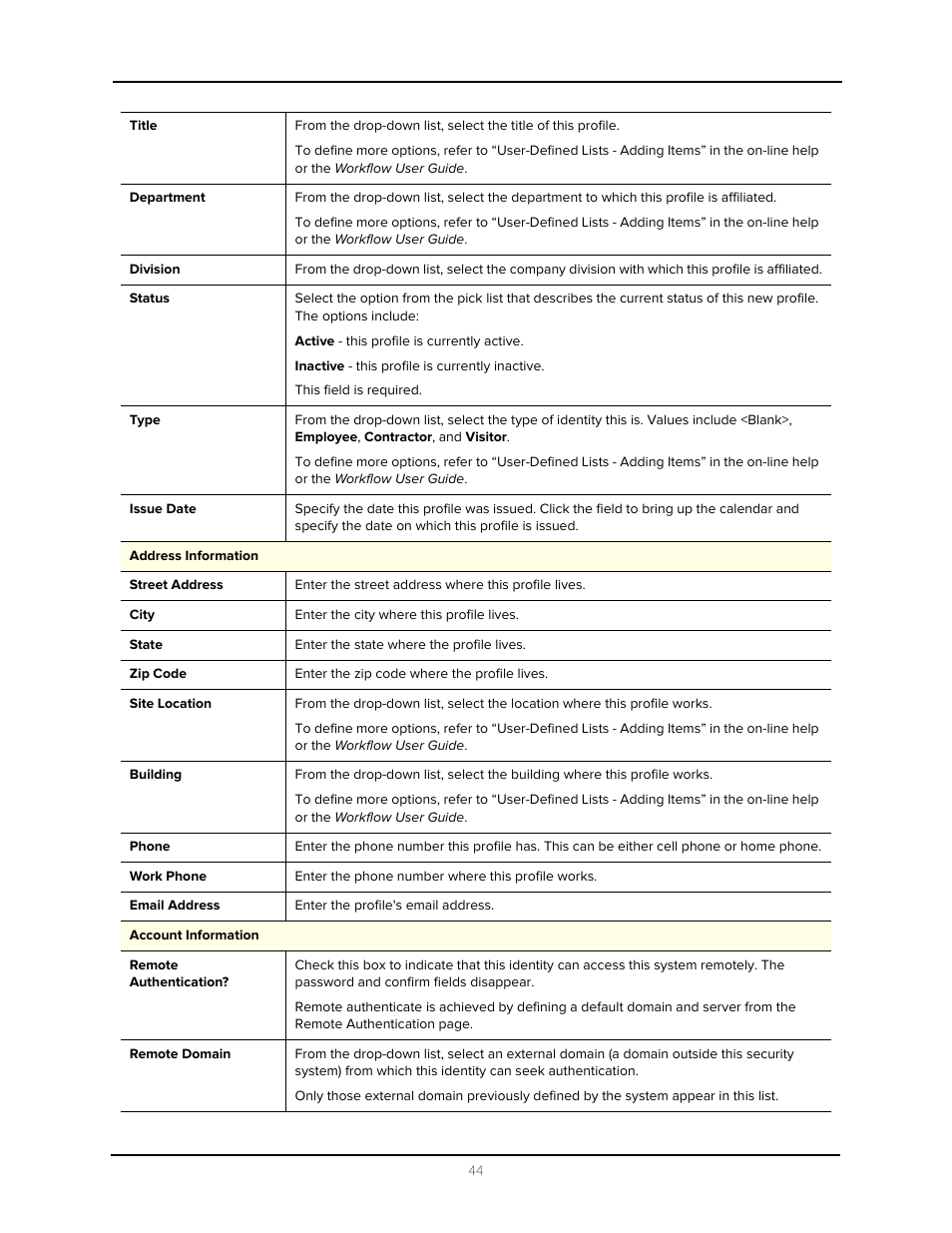 Avigilon Access Control Manager - Identity Enrollment and Credentialing User Manual | Page 48 / 60