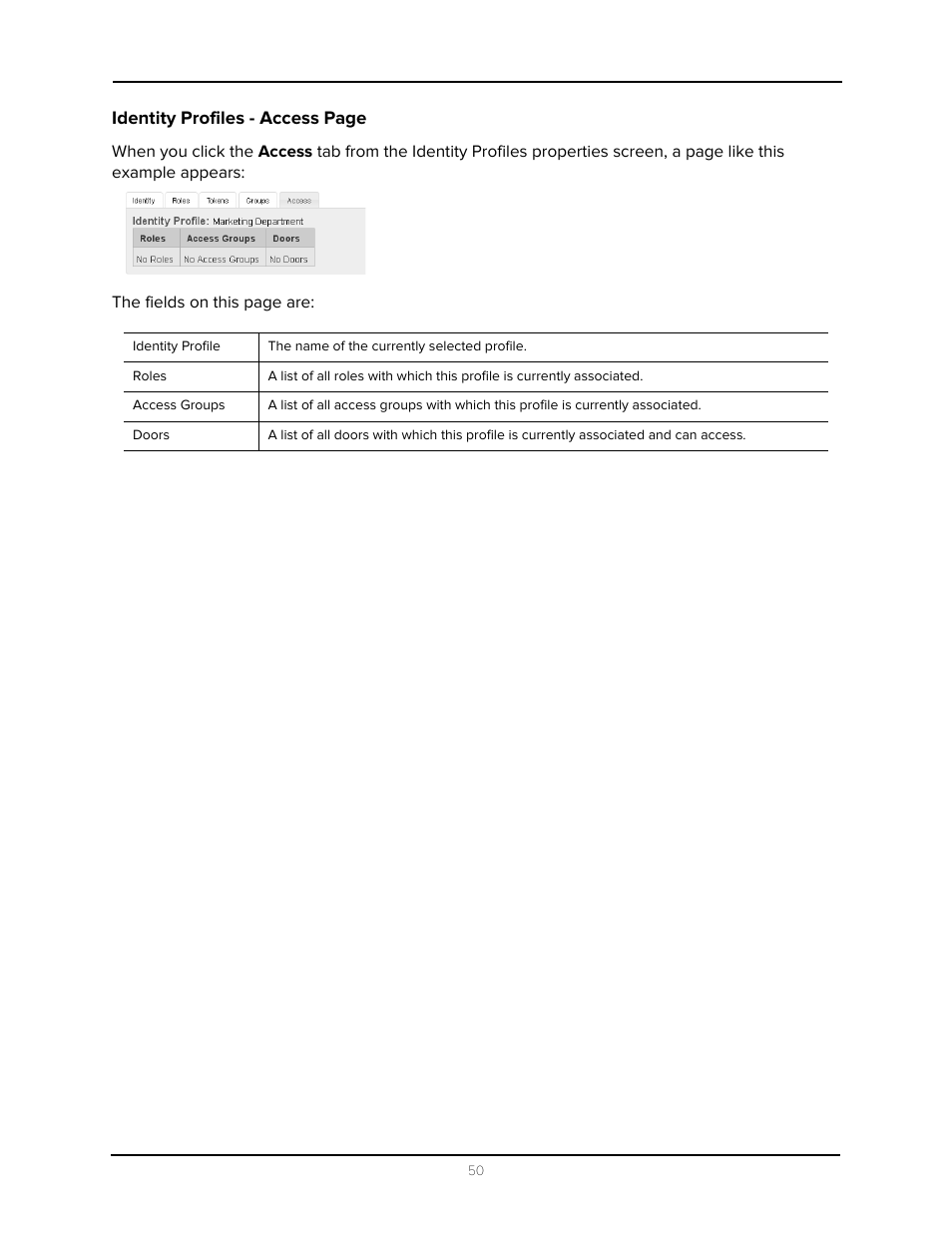 Avigilon Access Control Manager - Identity Enrollment and Credentialing User Manual | Page 54 / 60