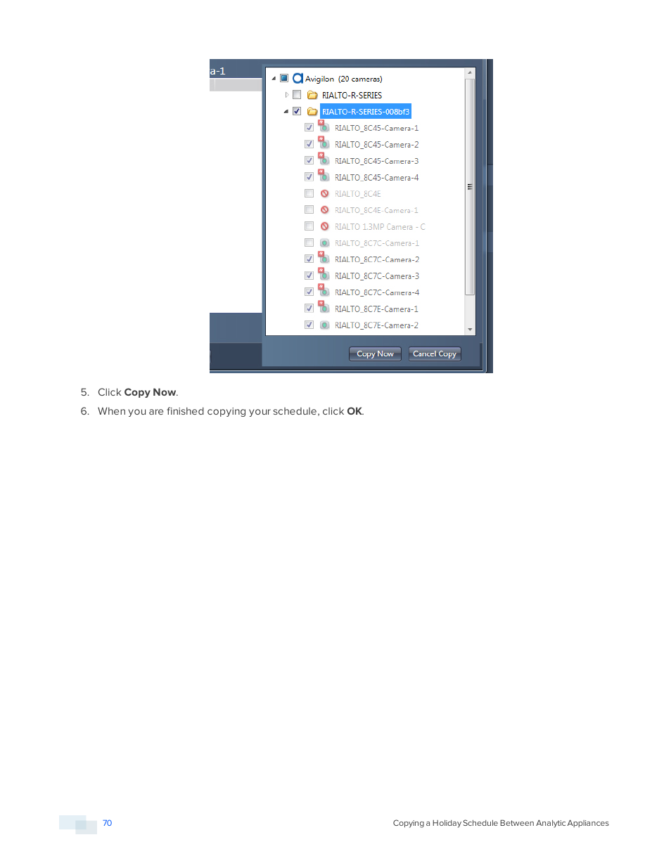 Avigilon View User Manual | Page 70 / 127