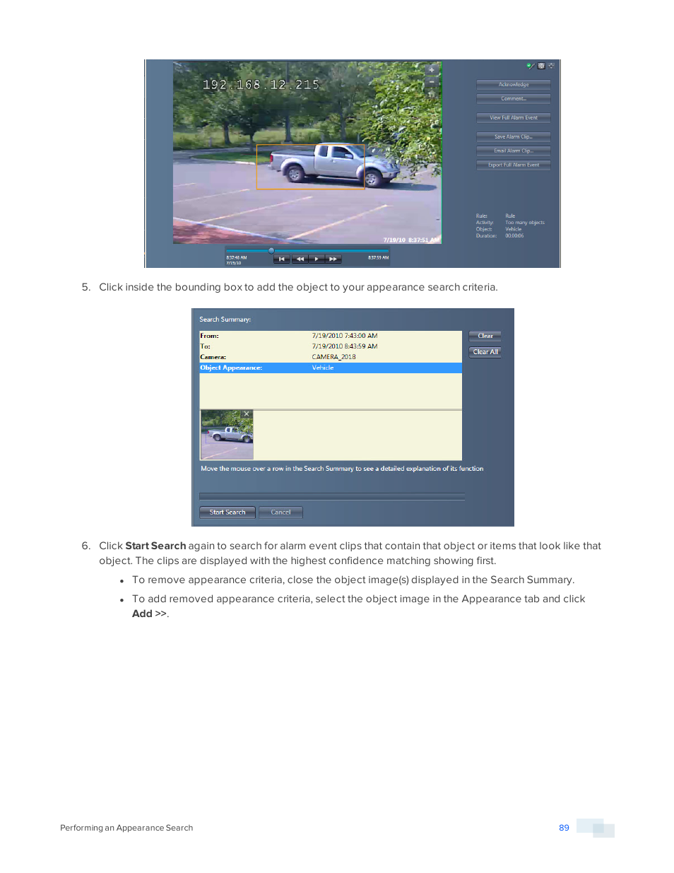 Avigilon View User Manual | Page 89 / 127