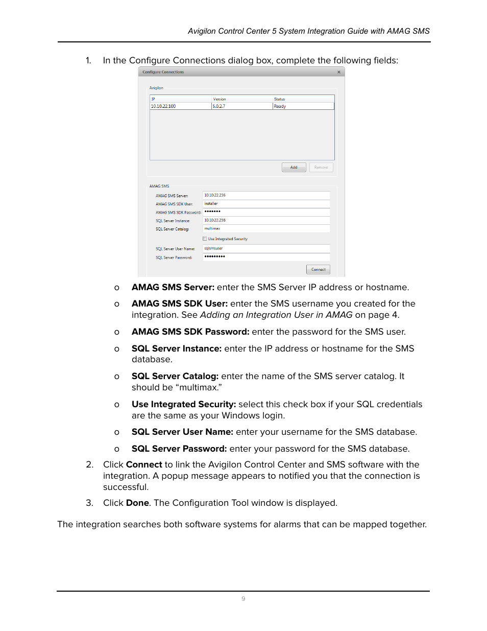 Avigilon AMAG Symmetry 7 Integration User Manual | Page 13 / 18