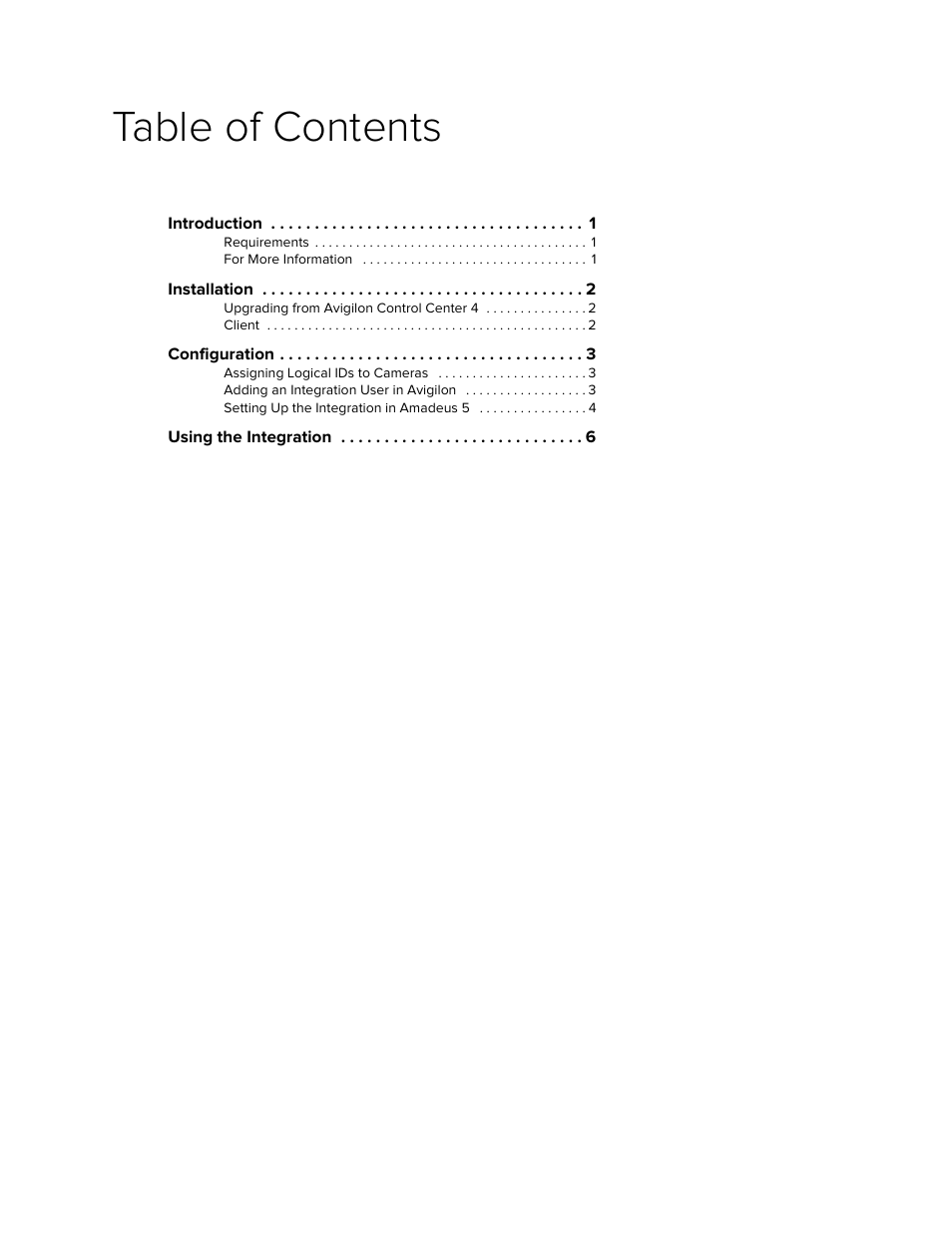 Avigilon DDS Amadeus Integration User Manual | Page 3 / 10