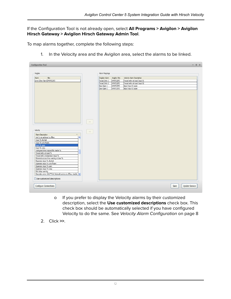 Avigilon Hirsch Velocity Integration User Manual | Page 16 / 21