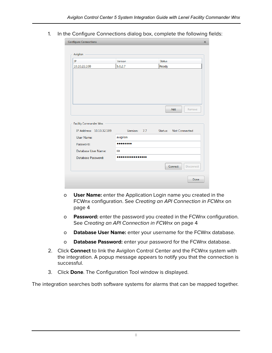 Avigilon Lenel (Previously GE) Facility Commander Wnx Integration User Manual | Page 11 / 16