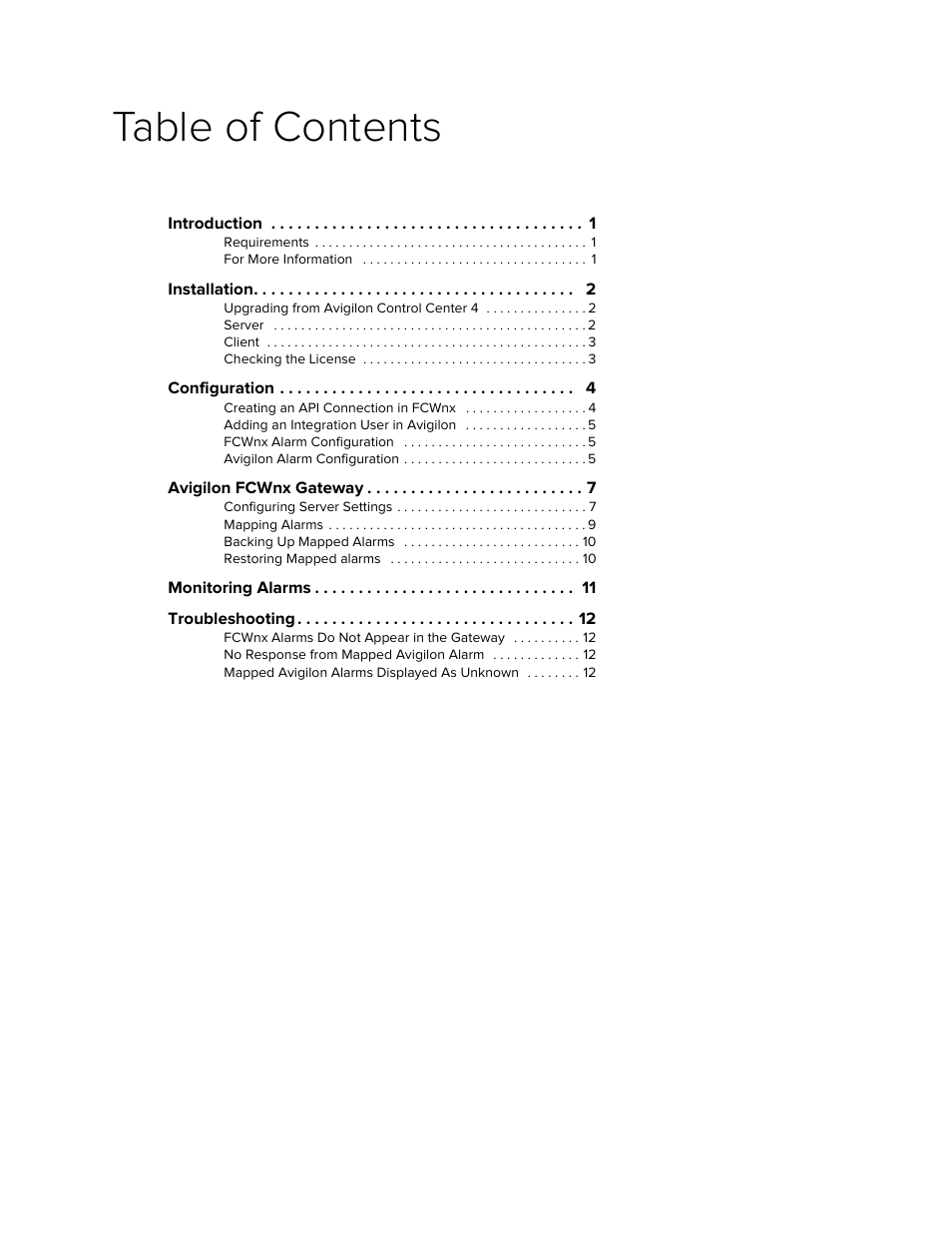 Avigilon Lenel (Previously GE) Facility Commander Wnx Integration User Manual | Page 3 / 16