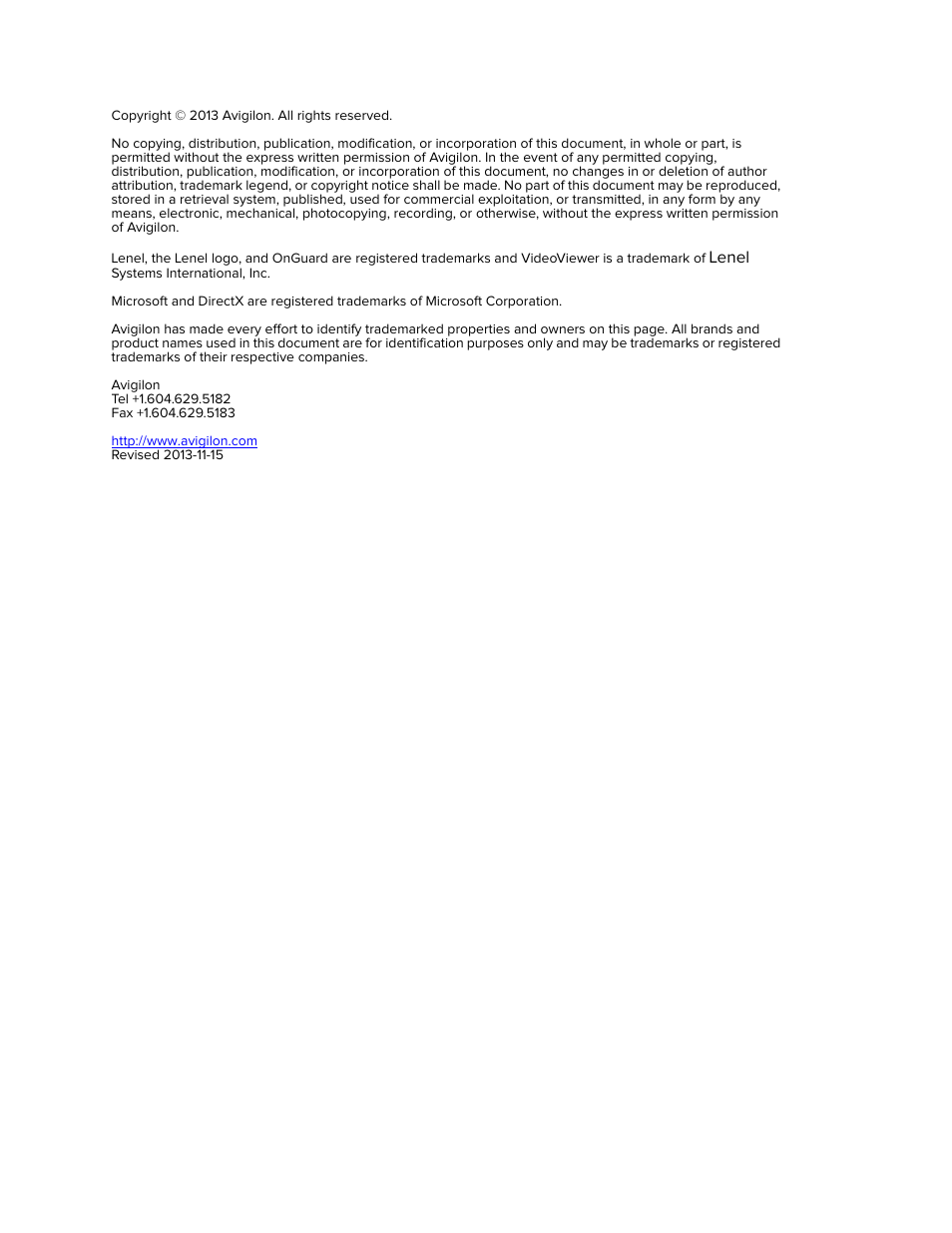 Avigilon Lenel OnGuard to ACC Alarm Gateway Integration User Manual | Page 2 / 12