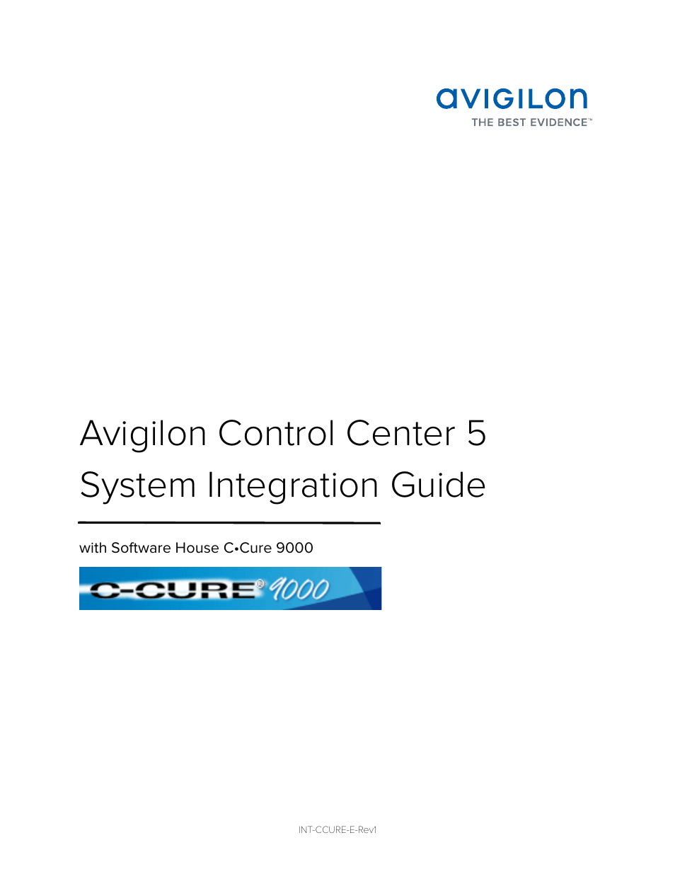 Avigilon Software House CCURE 9000 Integration User Manual | 16 pages