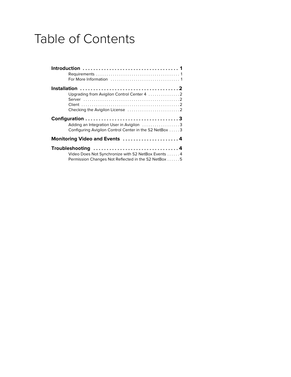 Avigilon S2 NetBox Integration User Manual | Page 3 / 9