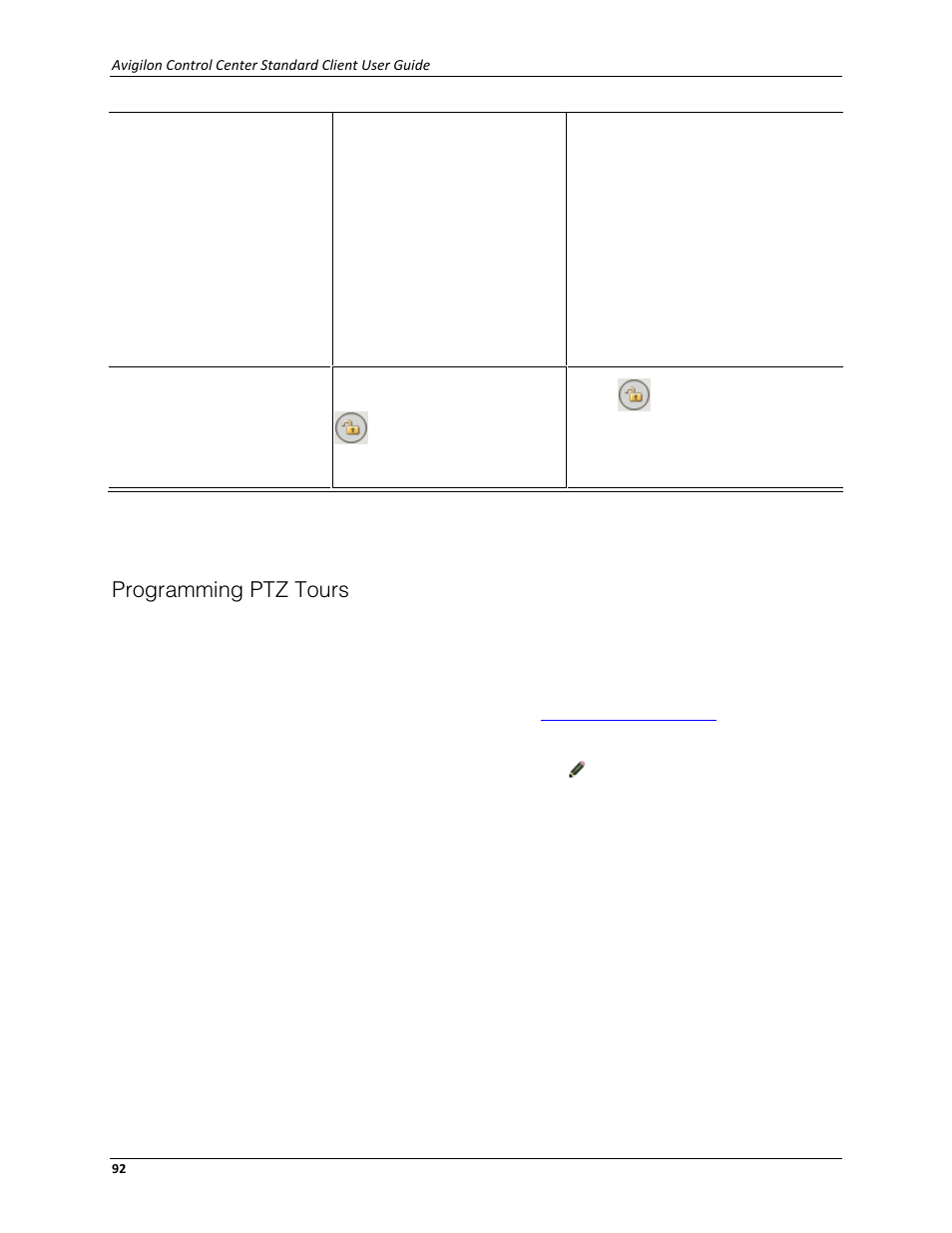 Programming ptz tours | Avigilon ACC Standard Client Version 4.12 User Manual | Page 100 / 159