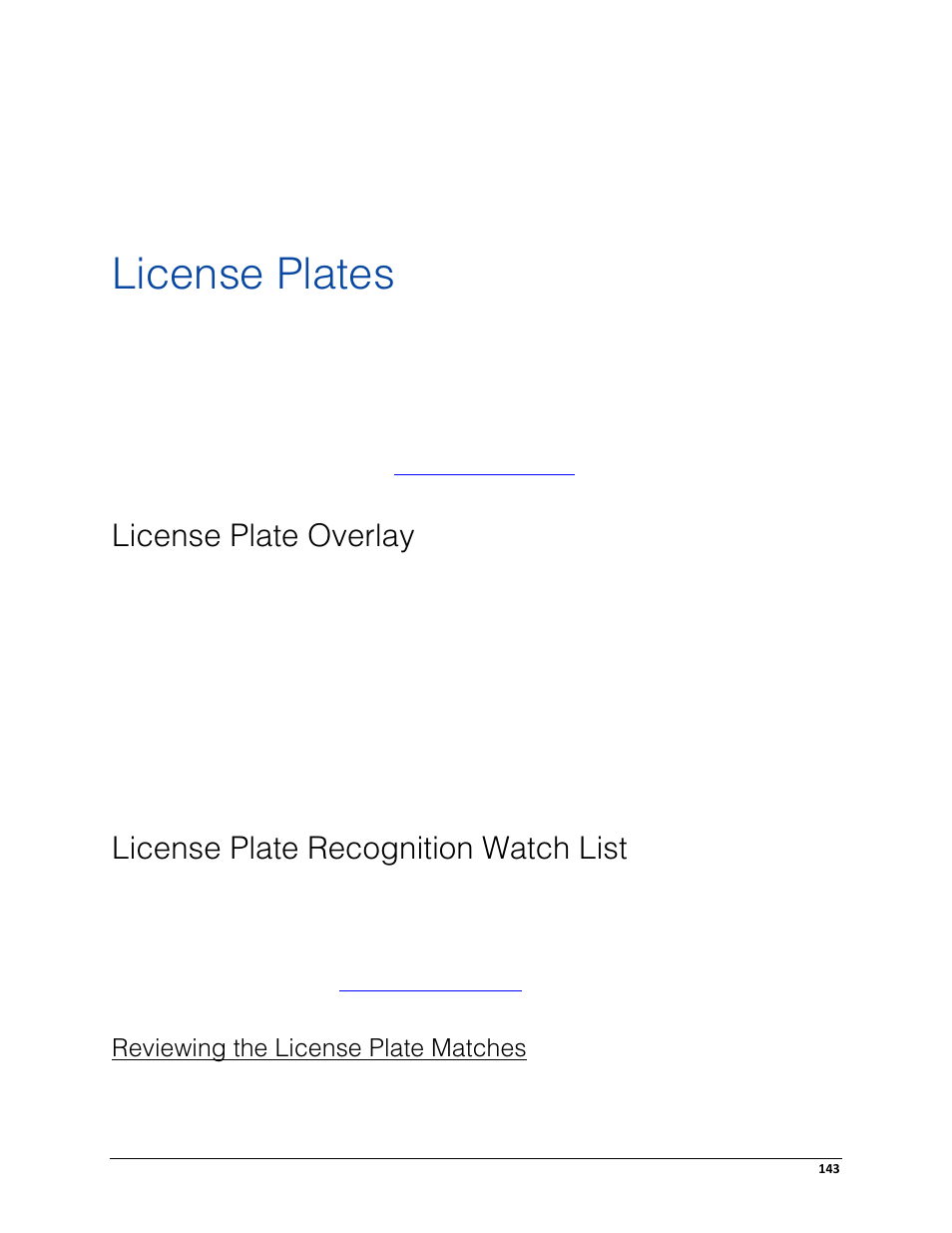 License plates, License plate overlay, License plate recognition watch list | Reviewing the license plate matches | Avigilon ACC Enterprise Client Version 4.12 User Manual | Page 151 / 214