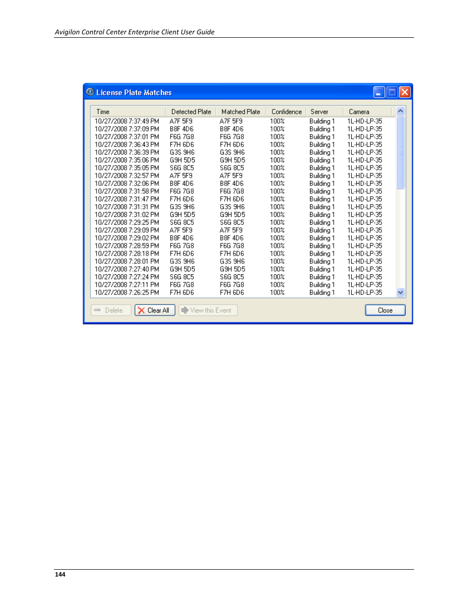 Avigilon ACC Enterprise Client Version 4.12 User Manual | Page 152 / 214