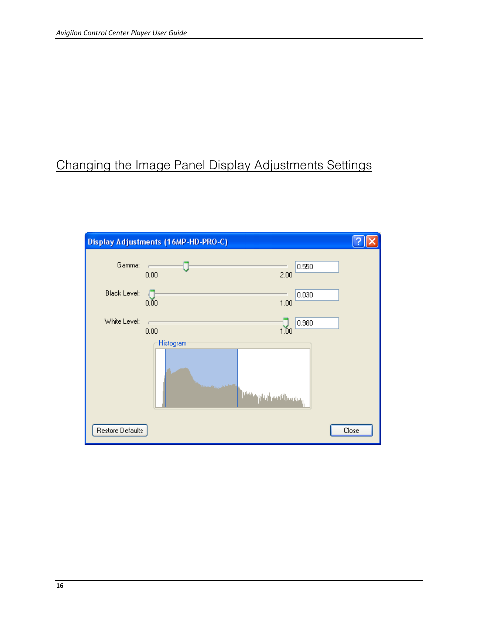 Avigilon ACC Player Version 4.12 User Manual | Page 20 / 49