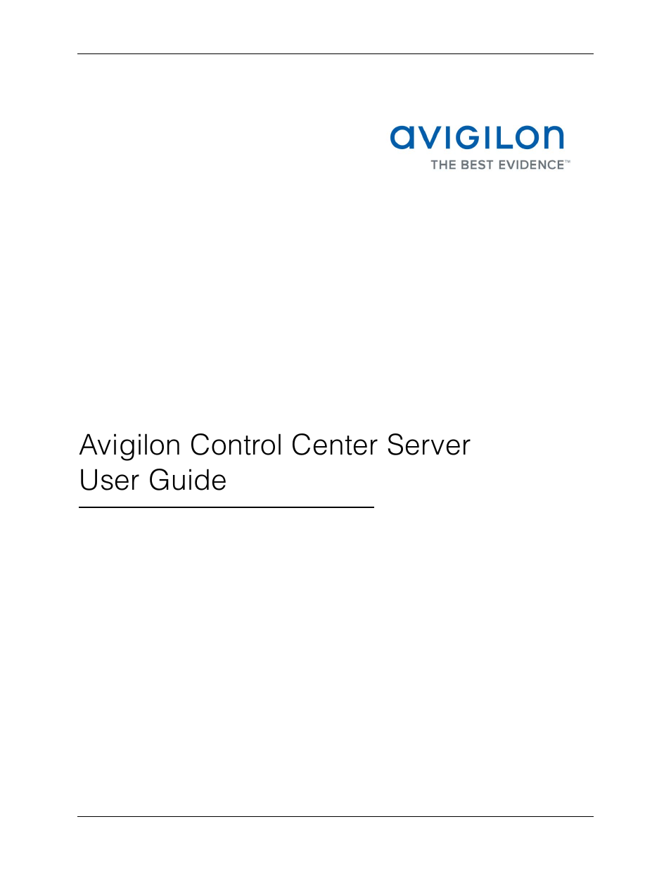 Avigilon ACC Server Version 4.12 User Manual | 50 pages